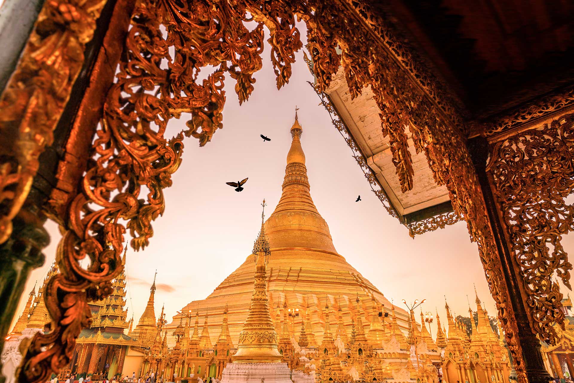 Myanmar Pagoda Shwedagon