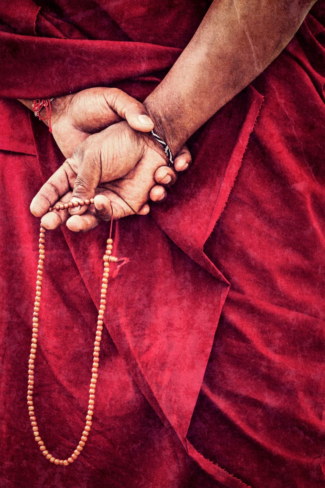 Tibet-Nepal monge tibetano