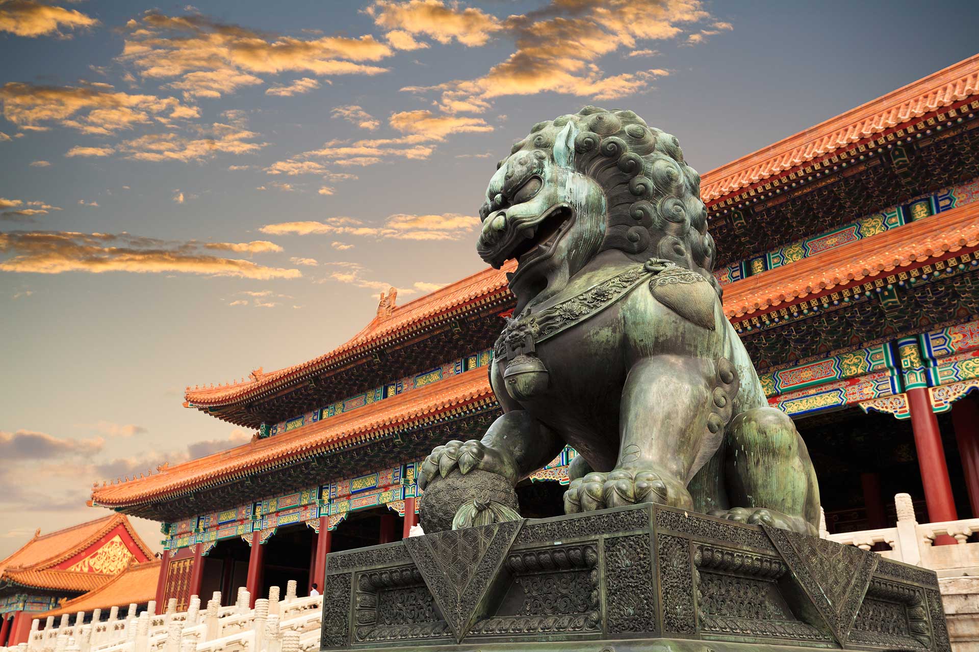 China león ciudad prohibida