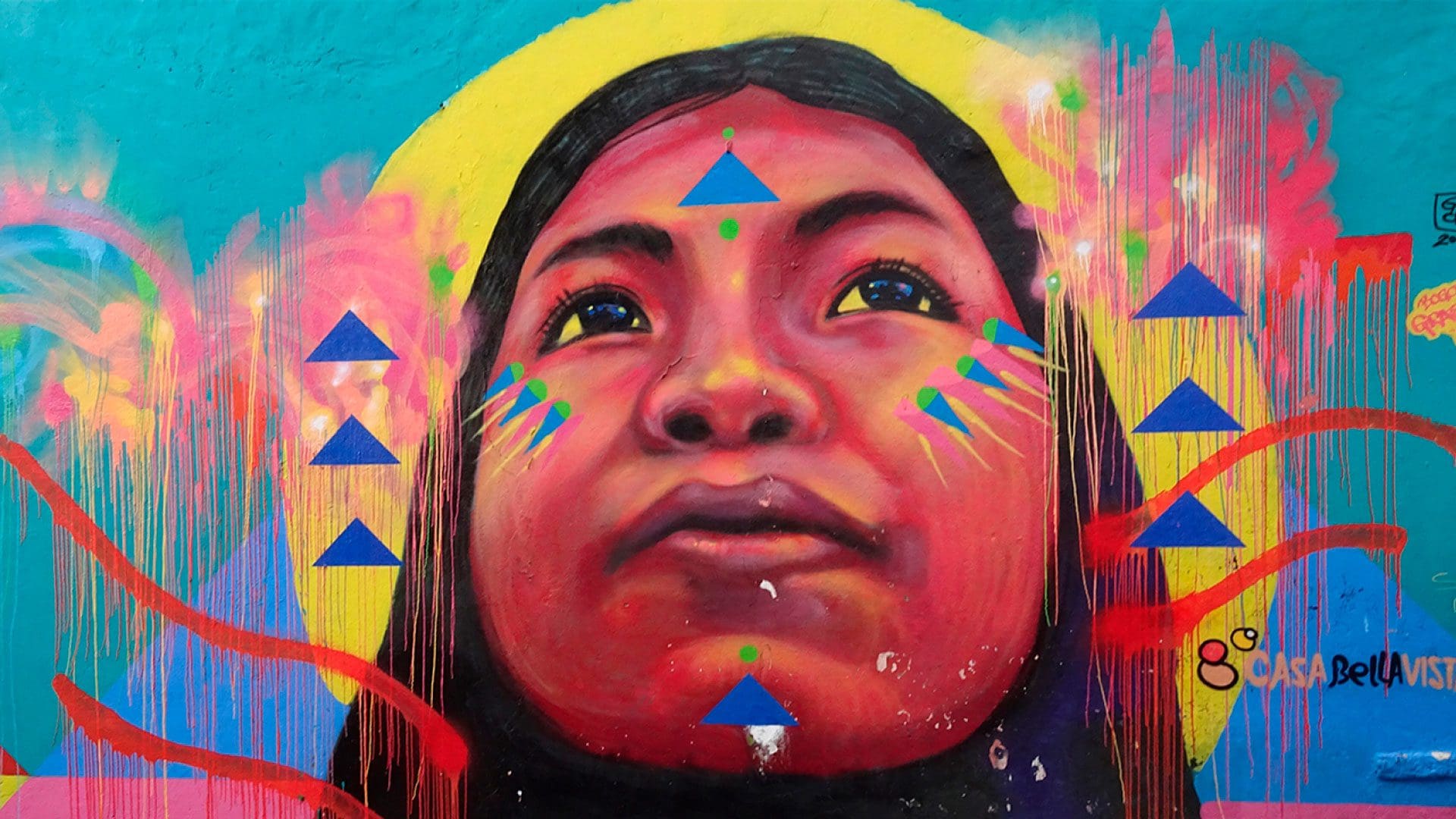 Colombia Bogota arte urbano