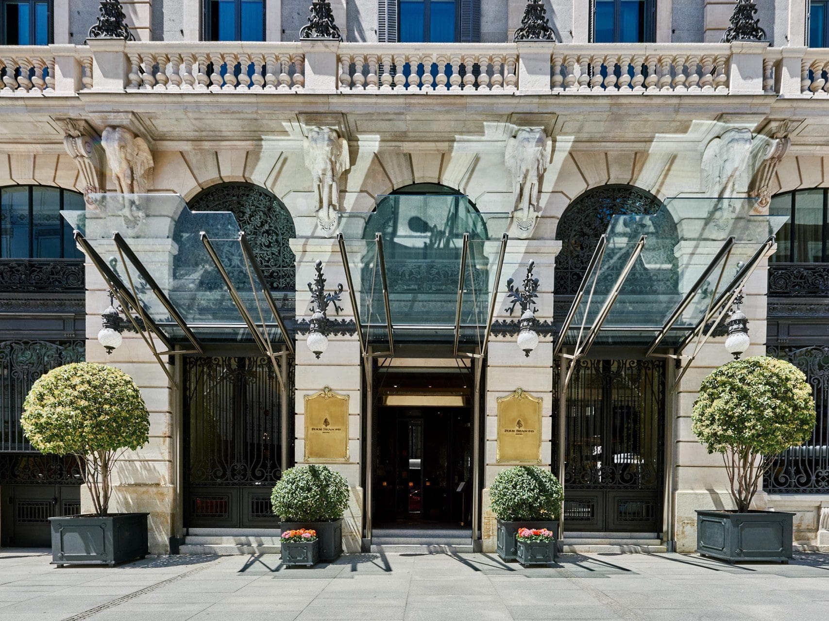 Four Seasons Madrid facade  