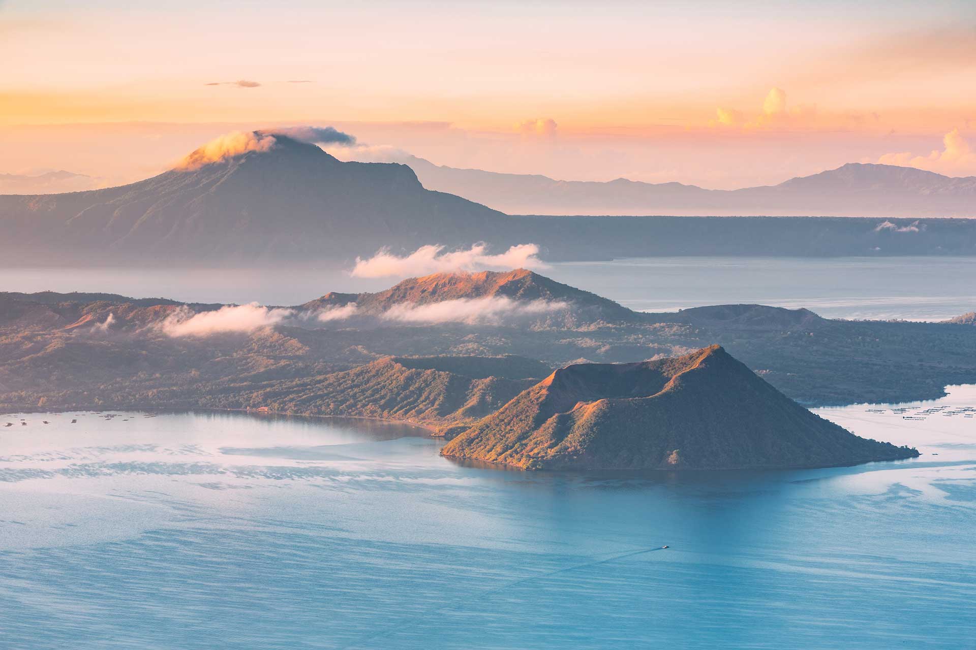 Filipinas volcán Taal