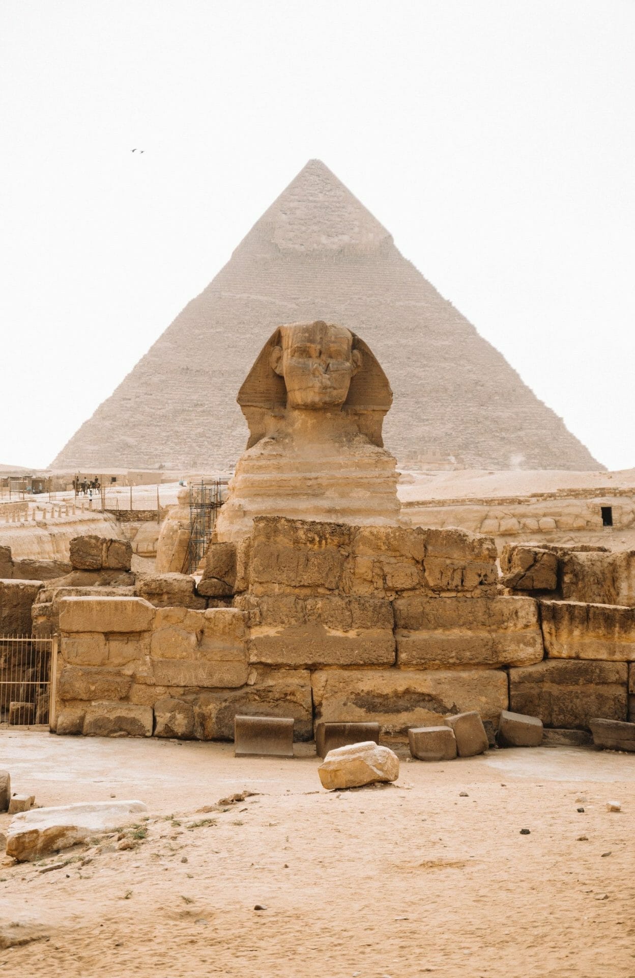 Pirámide Egipto y esfinge