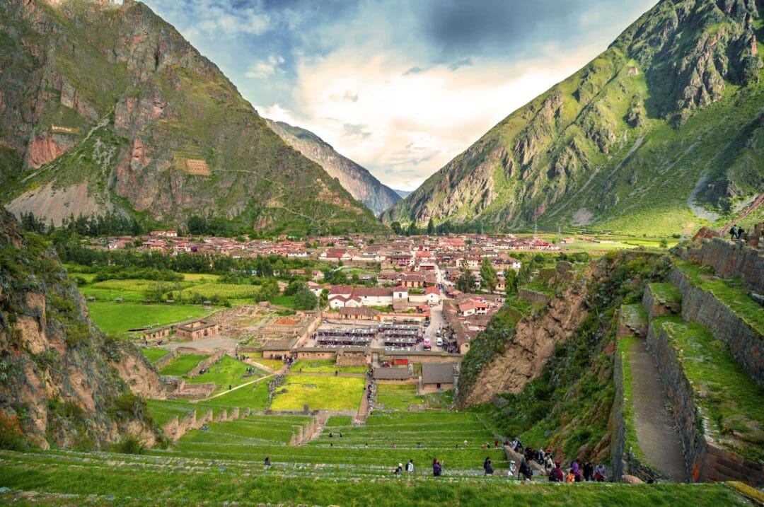 Panoramic view of the Sacred Valley