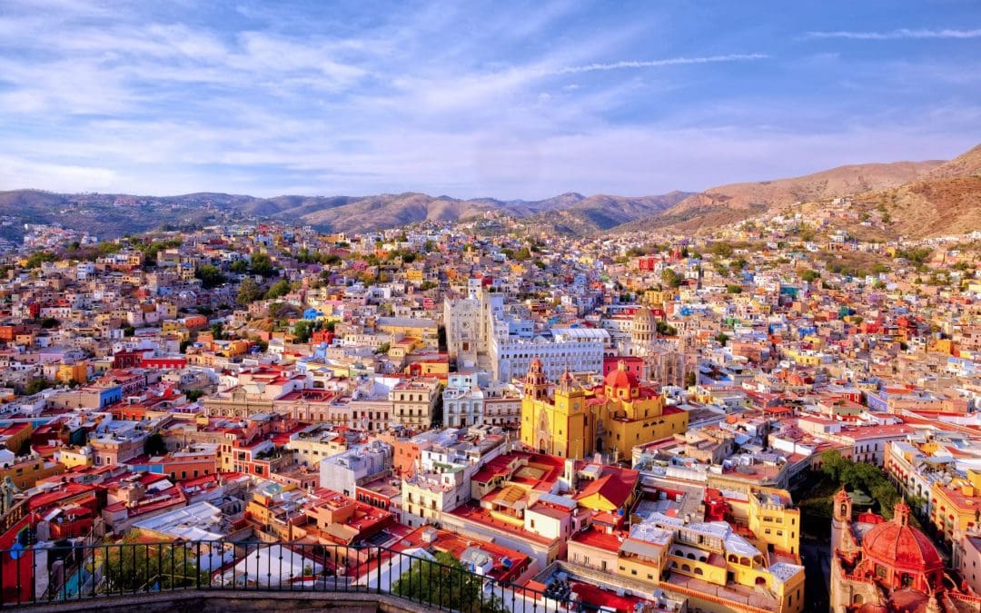 Panorámica de la ciudad de Guanajuato