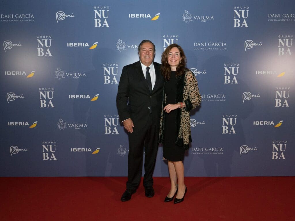 NUBA 25 Aniversario. Ana Alonso y Pablo del Pozo, presidente y CEO de NUBA