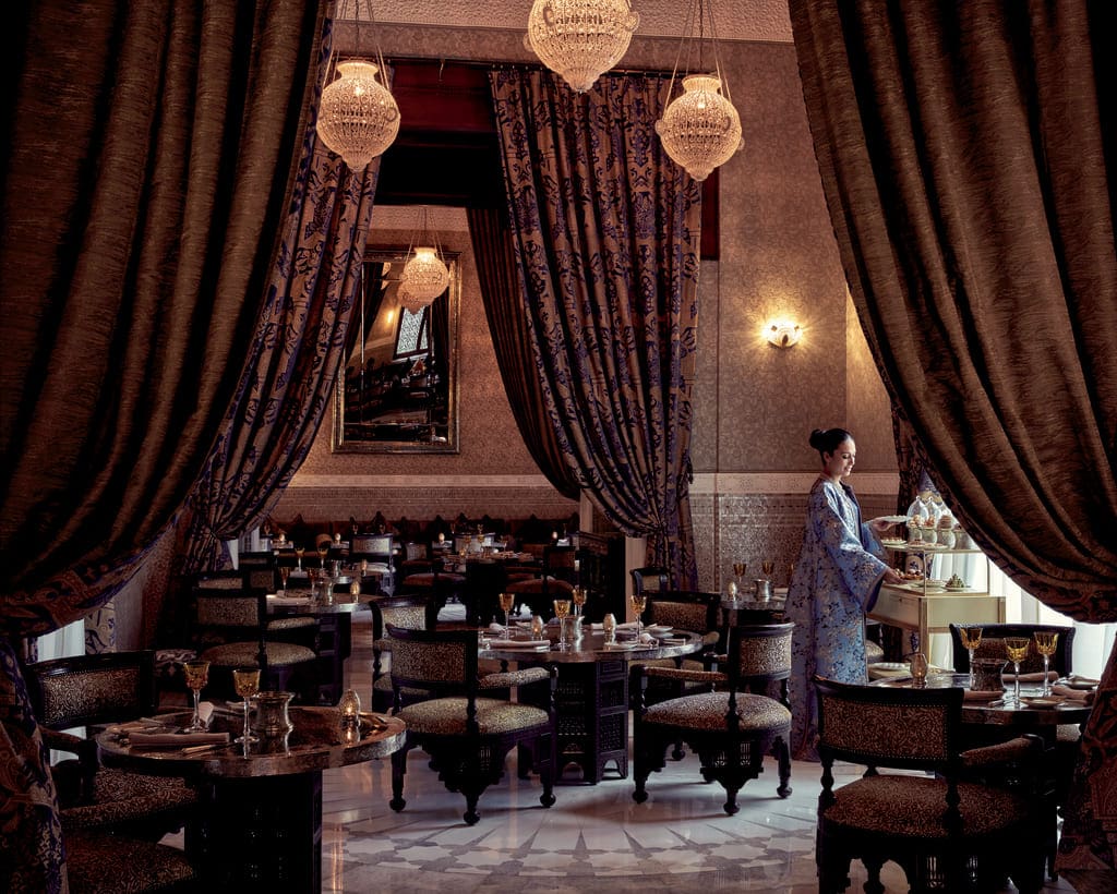 Restaurante la grande table marocaine Royal Mansour