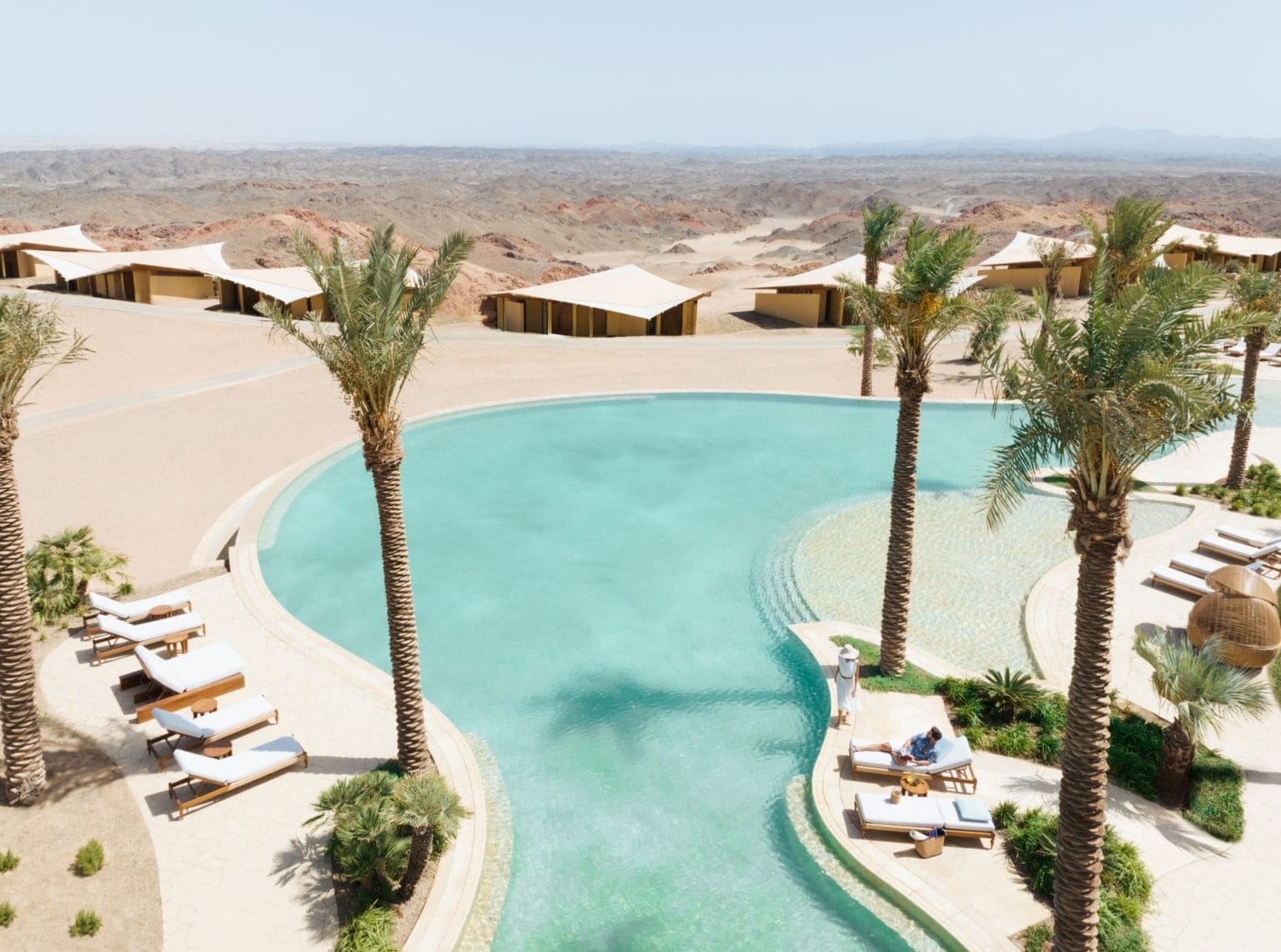 Piscina Hotel Six Senses Dunes Arabia Saudita