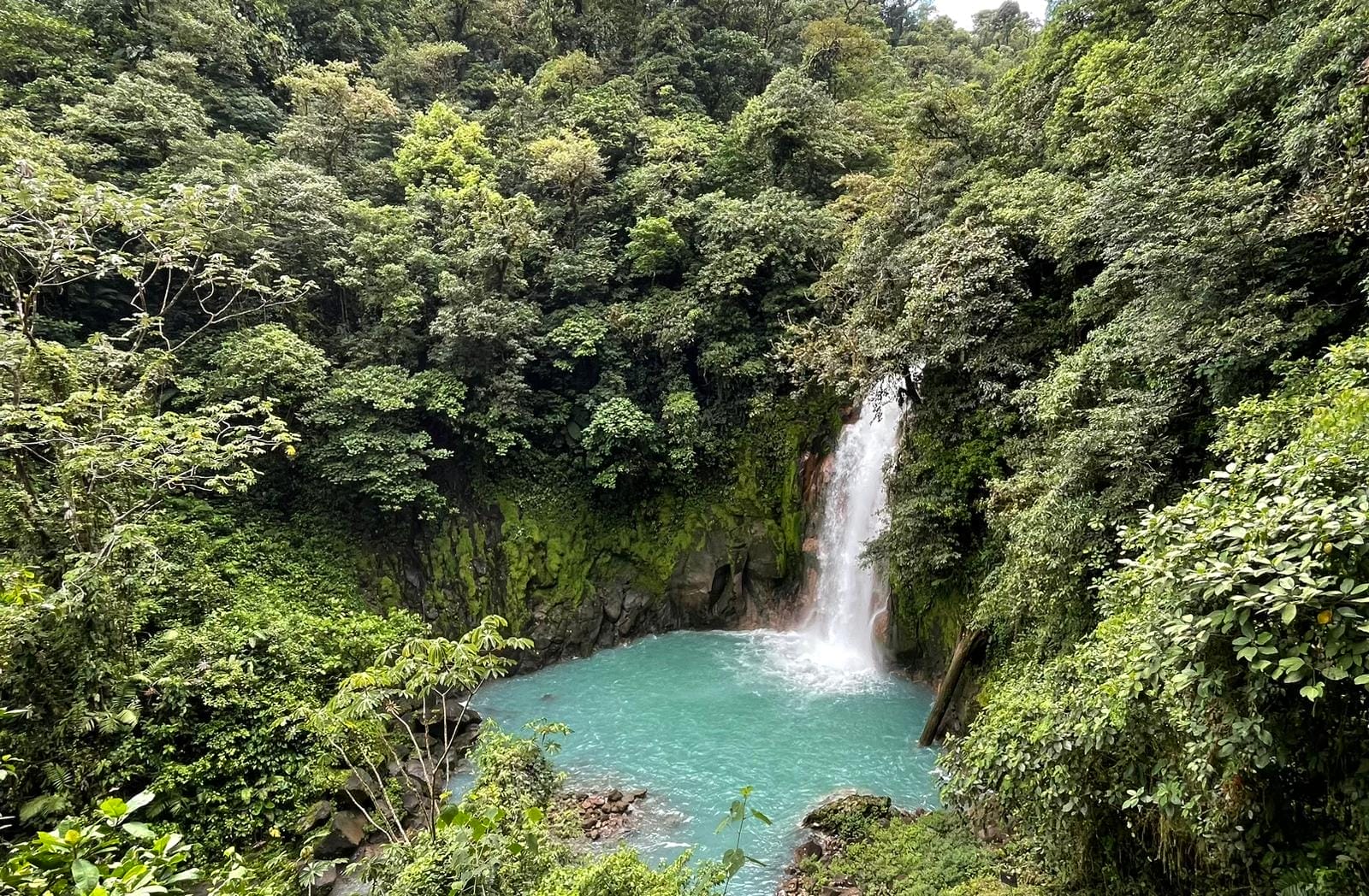 Cascada de Río Celeste Costa Rica