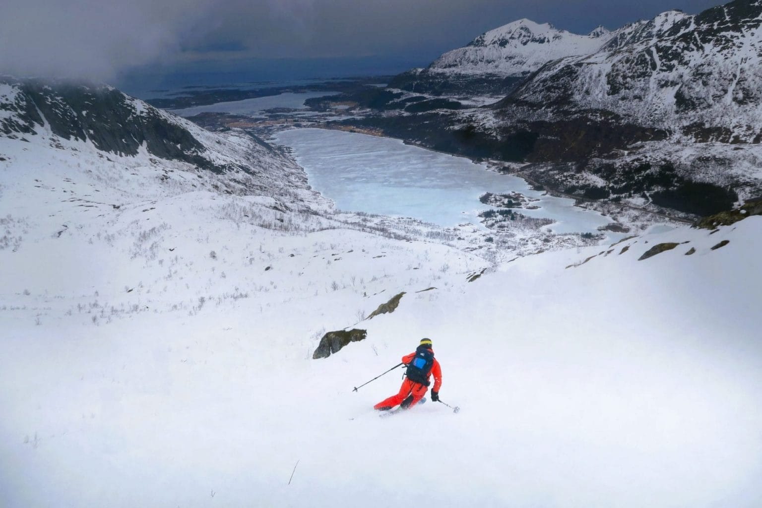Esquiar en las Islas Lofoten