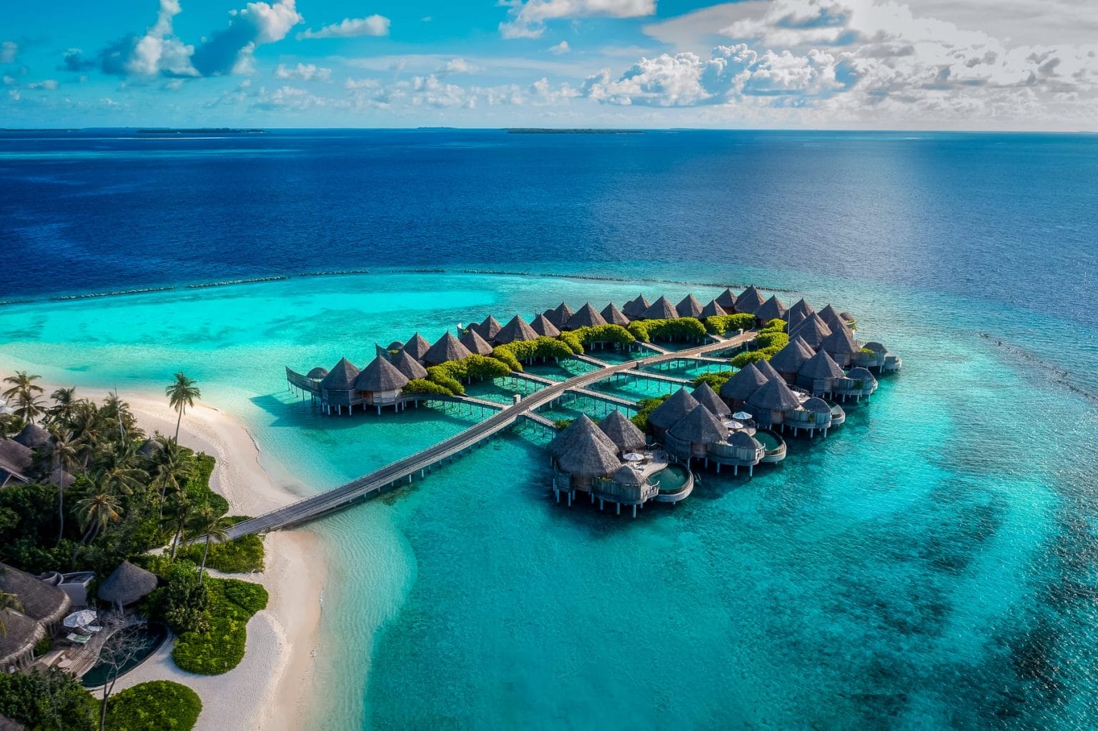 Vista aérea The Nautilus Maldives