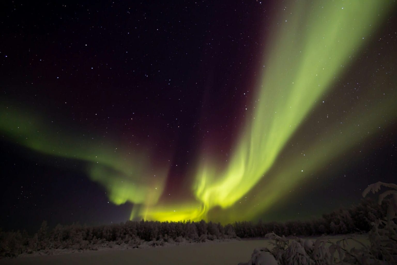 Auroras boreales Laponia