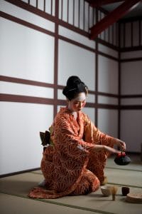 Cena privada con una geisha