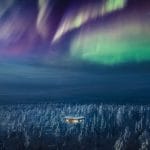 Ver aurora boreal en Laponia Finlandia