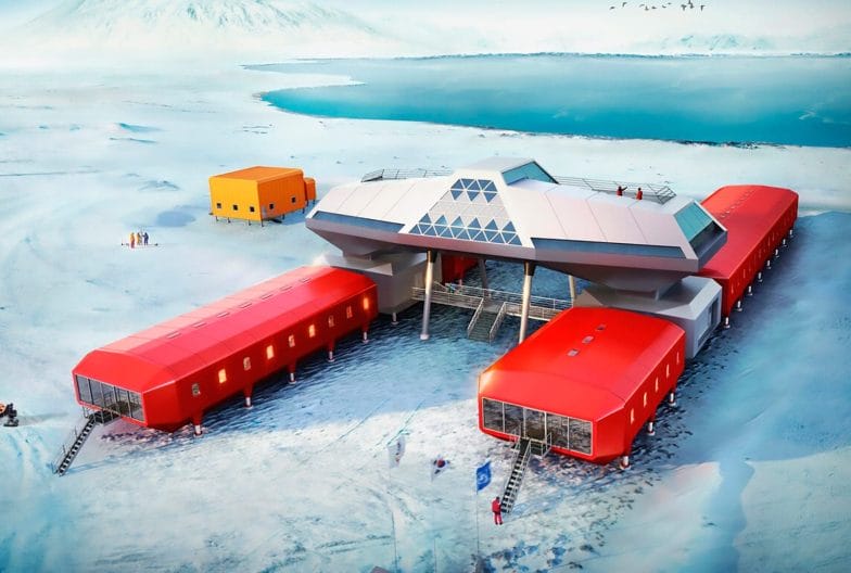 Antártida base investigación