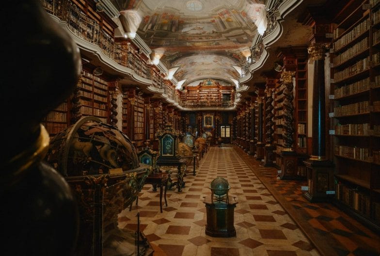 Interior del Clementinum de Praga