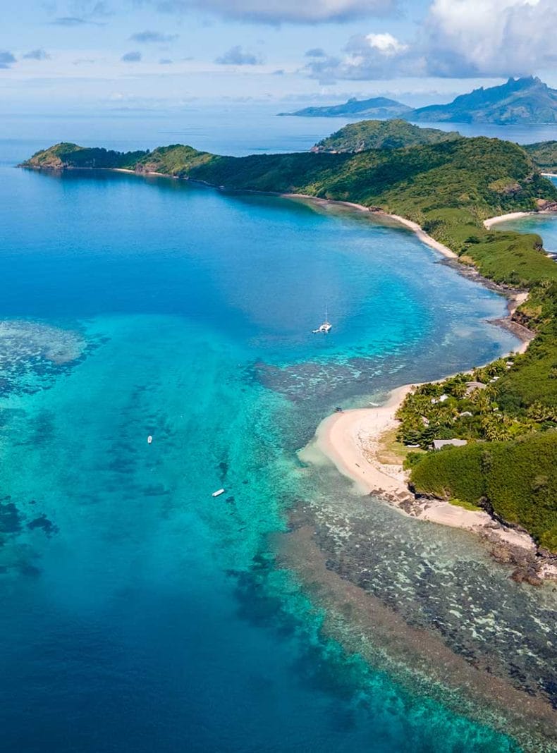 Vista aérea Fiji